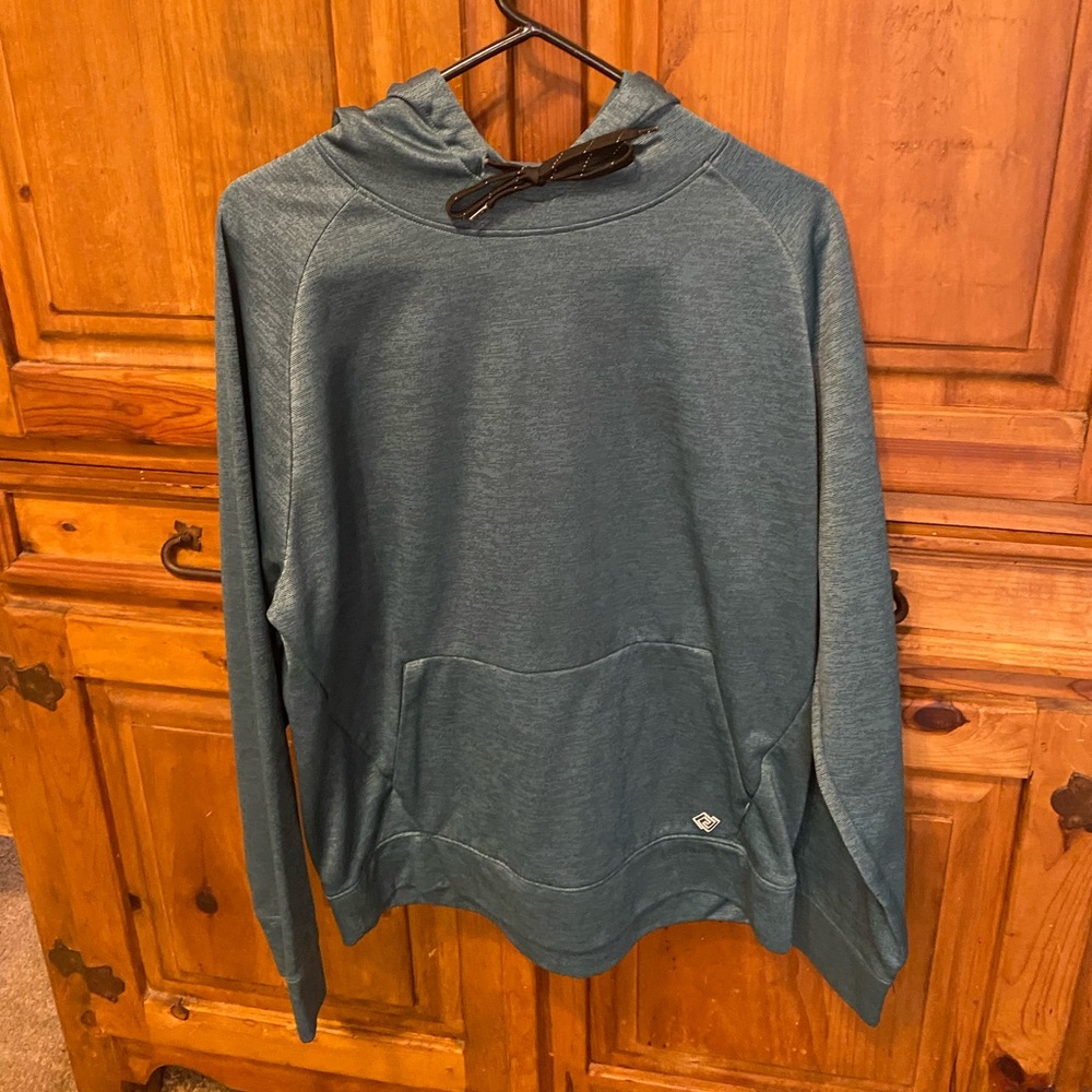 Zelos Green Fleece Hoodie large